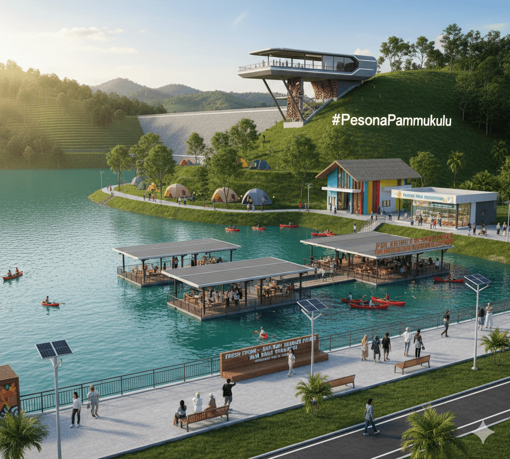 Desa Kaleko’mara Siap Menjadi Destinasi Wisata dan Kuliner Baru di Takalar