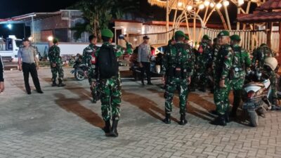 Jelang Tahun Baru 2026, TNI–Polri Gelar Patroli Gabungan di Marbo dan Laikang