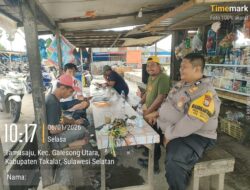 Bhabinkamtibmas Sambangi TPI Beba, Serap Aspirasi Nelayan hingga Jaga Kamtibmas