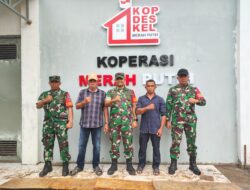 Wujud Nyata TNI Bersama Rakyat,Dandim 1426 Takalar Turun Langsung Pantau Pembangunan KDKMP Kampung Beru
