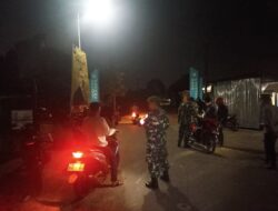 Koramil Galut Gandeng Warga Perkuat Patroli Malam, Galesong Utara Tetap Aman