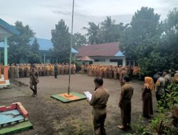 Perkuat Sinergi Pendidikan hingga Desa, Camat Mangarabombang Pimpin Apel Gabungan di Lengkese II