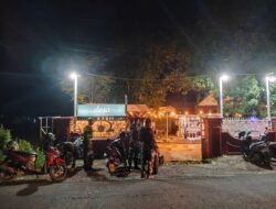 Patroli Bersama Koramil Galesong, TNI–Masyarakat Bersatu Jaga Keamanan Wilayah