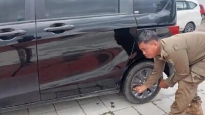 Parkir Sembarangan di Area Kantor Bupati Takalar Ditertibkan, Satpol PP Bertindak Tegas
