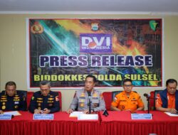 Biddokkes Polda Sulsel Umumkan Hasil Identifikasi Korban Kecelakaan ATR 42-500, Satu Korban Berhasil Dikenali