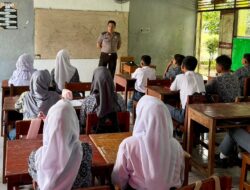 Sat Binmas Polres Takalar Sambangi SMKN 3, Tekan Kenakalan Remaja dan Sosialisasikan Rekrutmen Polri