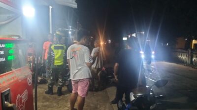 Patroli Gabungan Koramil Polsel Bersama Warga Jaga Kondusivitas Canrego