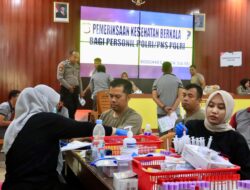Jaga Kesiapan Personel, Sidokkes Polres Takalar Gelar Rikkes Berkala 2026