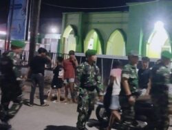 Koramil Pattallassang Turun Malam Hari, Patroli Gabungan Perkuat Keamanan Wilayah