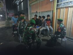Koramil Galut Gandeng FKPPI dan Linmas Patroli Malam, Perkuat Keamanan Galesong Utara