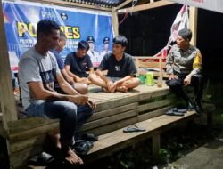 Patroli Malam Bhabinkamtibmas Bontolanra, Poskamling Kampung Parang Diperketat