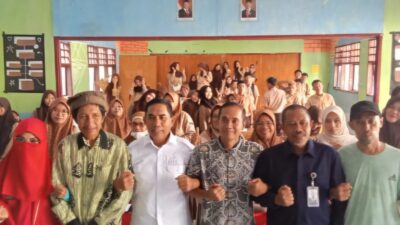 Anggota DPR RI Fraksi Nasdem Sosialisasi Empat Pilar Kebangsaan di SMK Yapta Takalar