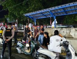 Patroli Blue Light Polres Takalar Intensifkan Pengamanan Malam, Pemuda Diingatkan Hindari Balap Liar