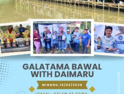 Meriah dan Penuh Tantangan, Lomba Galatama Bawal di Kolam AS Gowa Diserbu Angler Sulsel