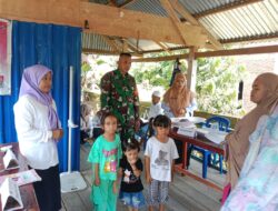 Tekan Stunting, Babinsa Desa Lassang Aktif Dampingi Posyandu dan Penimbangan Balita