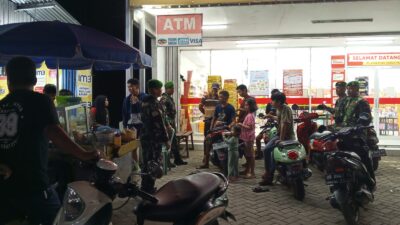 Koramil Mapsu Perkuat Keamanan Lewat Patroli Gabungan di Mappakasunggu dan Sanrobone