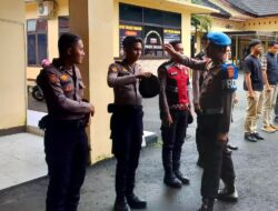 Tak Ada Toleransi Pelanggaran, Propam Polres Takalar Gelar Gaktibplin Dadakan