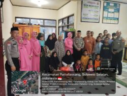 Sat Binmas Polres Takalar Tebar Kepedulian, Berbagi Takjil dan Sembako di Panti Asuhan An Nur Rahmah