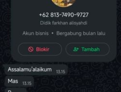 Waspada! Modus Penipuan AI Catut Nama Kajati Sulsel, Warga Diminta Jangan Ladeni Pesan Mencurigakan