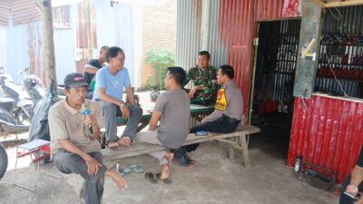 Kedekatan Babinsa dan Warga Towata Kian Erat, Komsos Jadi Sarana Serap Aspirasi Masyarakat