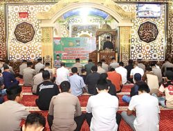 Personel Polres Takalar Peringati Malam Nuzulul Qur’an, Momentum Perkuat Iman di Bulan Ramadan