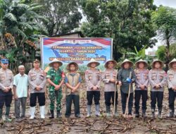 Polres Takalar Ikuti Arahan Kapolri, Tanam Jagung Serentak Dukung Program Swasembada Pangan Nasional