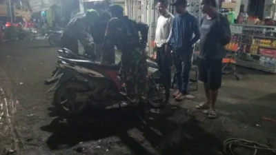 TNI dan Komponen Masyarakat Patroli Bersama, Koramil Marbo Perkuat Keamanan Wilayah