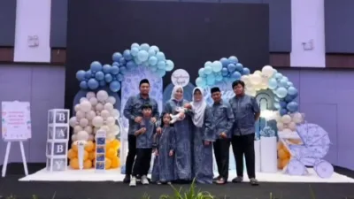 Aqiqah Arrayan Omair Rasya Dirangkaikan Bukber “LBF”, Penuh Syukur dan Kebersamaan di Makassar