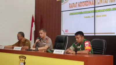 Polres Takalar Matangkan Kesiapan Pengamanan Idul Fitri 1447 H Lewat Rakor Lintas Sektoral