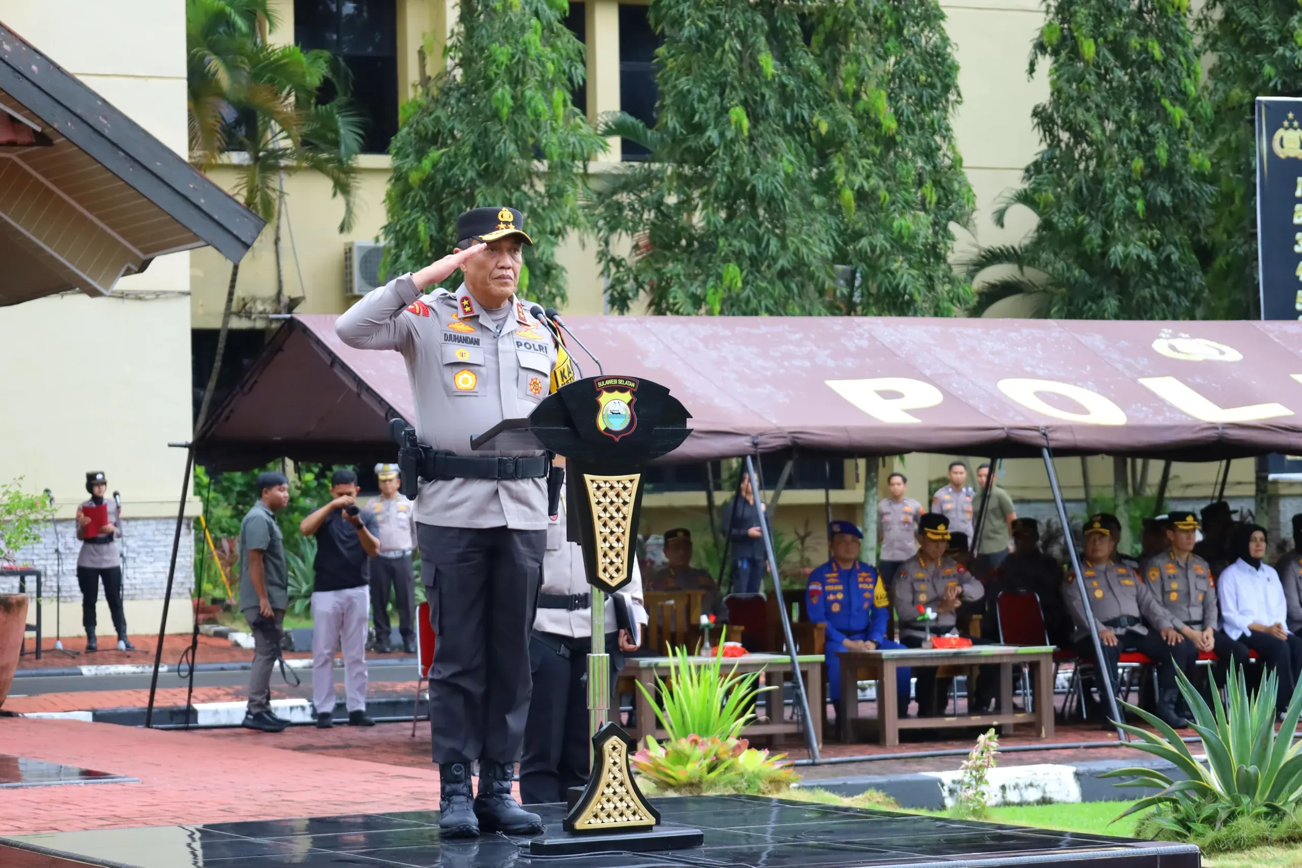 Apel Gelar Pasukan Operasi Ketupat 2026, Polda Sulsel Siap Amankan Mudik dan Idul Fitri 1447 H