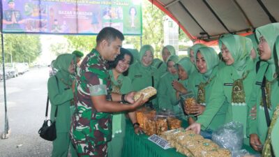 Kodim 1426 Takalar Bersama Pemda Gelar Bazar Ramadan Murah, Bantu Warga Penuhi Kebutuhan Jelang Idul Fitri