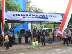 Polres Takalar Gelar Gerakan Pangan Murah, Bantu Warga Dapatkan Sembako Terjangkau Jelang Idul Fitri