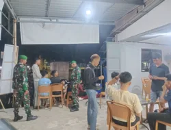 Personel Koramil Galesong Bersama Komponen Pendukung Patroli Bersama