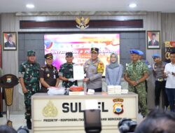 Polda Sulsel Musnahkan 25 Kg Kokain Temuan di Kepulauan Selayar, Diduga Terkait Jaringan Internasional