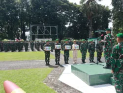 Dandim 1426 Takalar Pimpin Apel Pemberangkatan Cuti Lebaran 1447 H