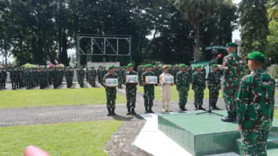 Dandim 1426 Takalar Pimpin Apel Pemberangkatan Cuti Lebaran 1447 H