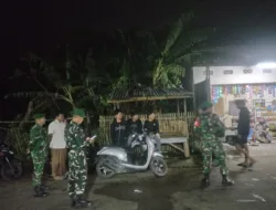 Patroli Gabungan Koramil Galut dan Warga, Perkuat Keamanan Galesong Utara Jelang Lebaran