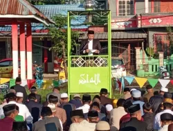 Camat Tamalatea Sampaikan Pesan Bupati Jeneponto di Idul Fitri: Dorong Ekonomi dan Kebersihan Lingkungan