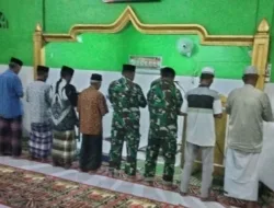 Koramil Polsel, Safari Sholat Subuh Berjamaah Di Masjid Wilayah Binaan