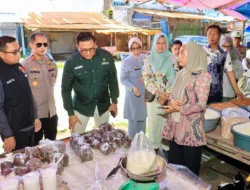 Bapanas dan Polres Takalar Sidak Pasar, Harga dan Mutu Pangan Diawasi Ketat Pasca Lebaran