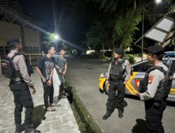 Blue Light Akhir Pekan, Patroli Perintis Presisi Takalar Tertibkan Kerumunan Pemuda