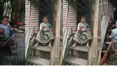 Miris! Daeng Bakri Hidup Sendiri di Gubuk Reyot Pedalaman Gowa