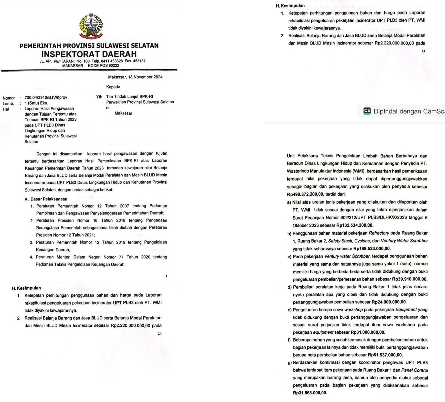 Pengadaan Incinerator Bantaeng Diduga Mark Up Hingga Ratusan Juta 1 Pengadaan Incinerator Bantaeng Diduga Mark Up Hingga Ratusan Juta