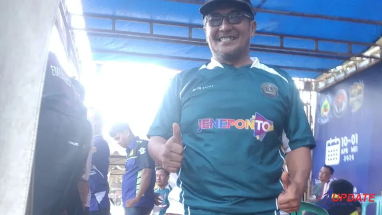 Camat Binamu Optimistis Tembus 8 Besar, Minta Dukungan Warga di Bupati Cup I Jeneponto