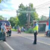 Humanis namun Tegas, Satlantas Polres Takalar Amankan Arus Pagi dan Lindungi Pelajar