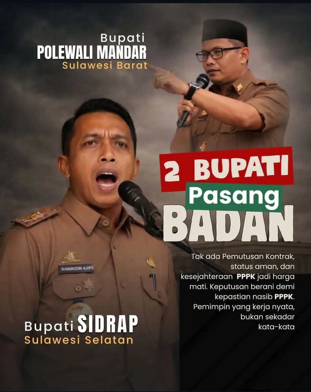 Dua Bupati Berani Pasang Badan Demi Nasib PPPK 1 Dua Bupati Berani Pasang Badan Demi Nasib PPPK
