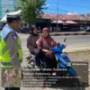 Humanis di Jalan Raya, Satlantas Polres Takalar Tegakkan Disiplin Lalu Lintas Lewat Gatur Persuasif