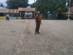 SMPN 1 Rumbia Percantik Lingkungan Sekolah, Paving Blok Baru Tingkatkan Kenyamanan Siswa