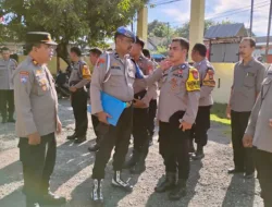 Disiplin Diperketat, Propam Galsel Gelar Gaktiblin di Mako Polsek