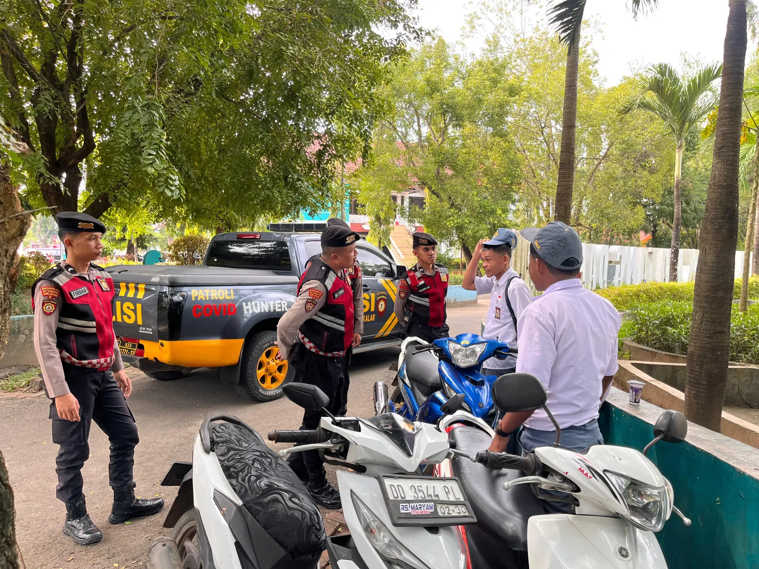 Polisi Takalar Gencarkan Patroli Dialogis, Pelajar Diedukasi Cegah Tawuran dan Tertib Lalu Lintas 1 IMG 20260408 WA0048 jpg l Update Sulsel